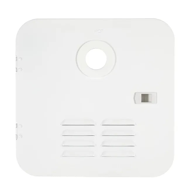 Girard RV Water Heater Door Installation Kit - 6-Gallon (Atwood/Dometic) - Polar White