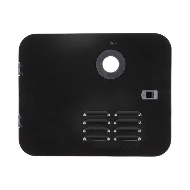 Girard RV Water Heater Door Installation Kit - 6-Gallon (Atwood/Dometic) - Black
