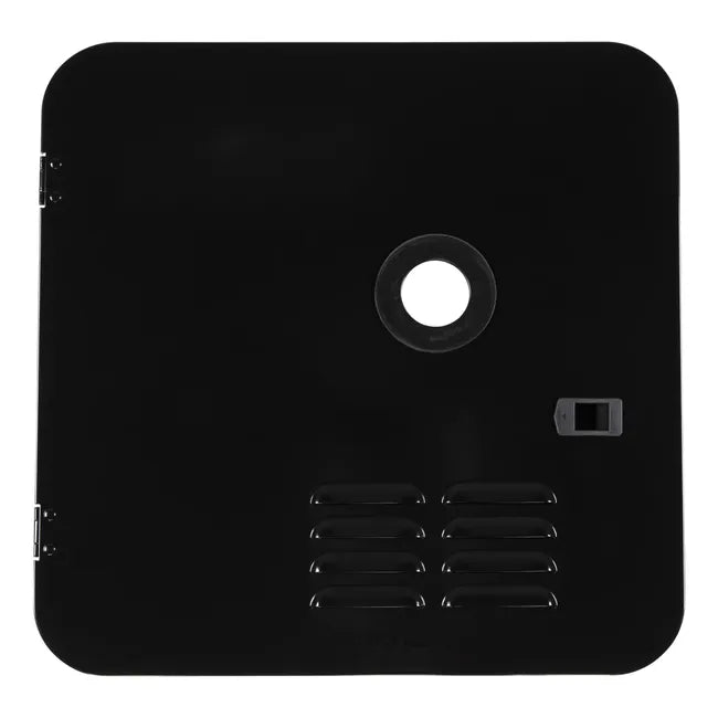 Girard RV Water Heater Door Installation Kit - 10-Gallon - Black