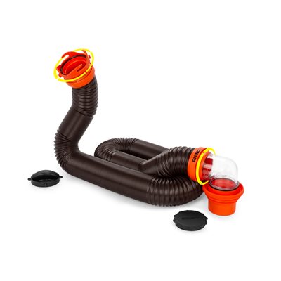 CAMCO RhinoFLEX 15' Sewer Hose Kit