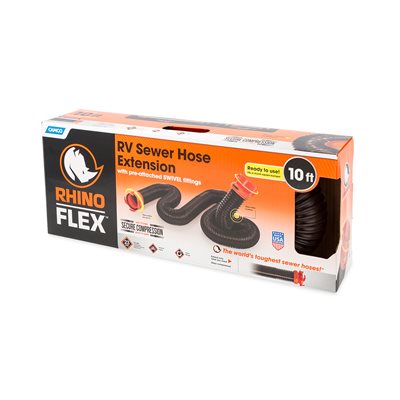 CAMCO RhinoFLEX 10' Sewer Hose Extension