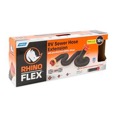 CAMCO RhinoFLEX 10' Sewer Hose Extension