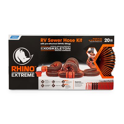CAMCO RhinoEXTREME 20' Sewer Hose Kit
