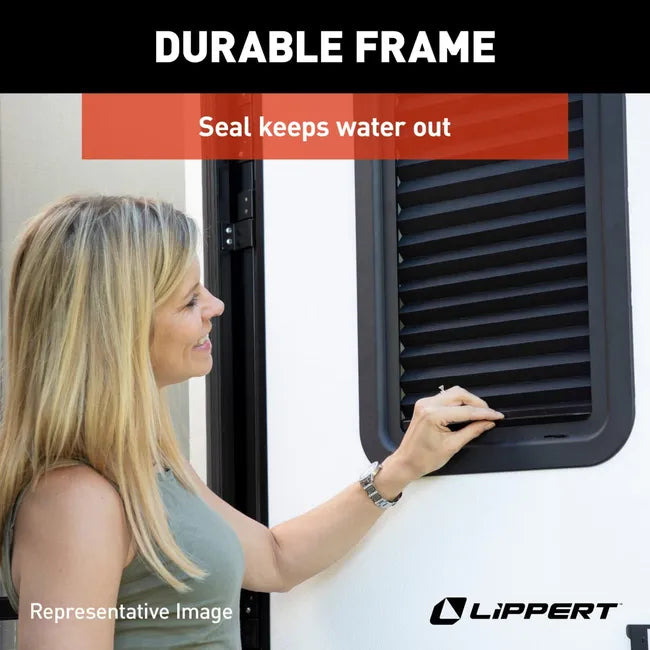 Lippert Thin Shade™ Complete Window Shade Kit for RV Entry Doors