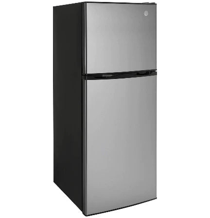 GE 9.8 Cu. Ft. 12 Volt DC Refrigerator - Stainless Steel