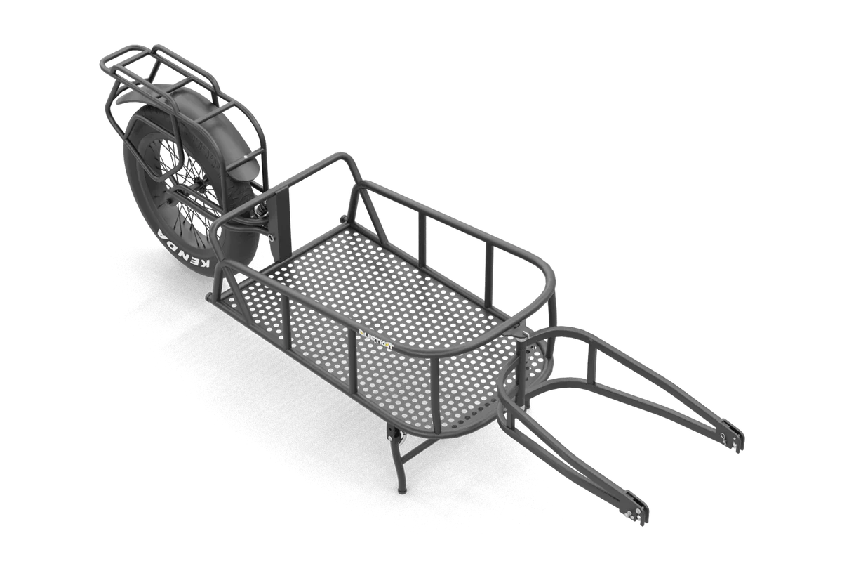 QUIETKAT CARGO TRAILER - SINGLE WHEEL ALL-TERRAIN