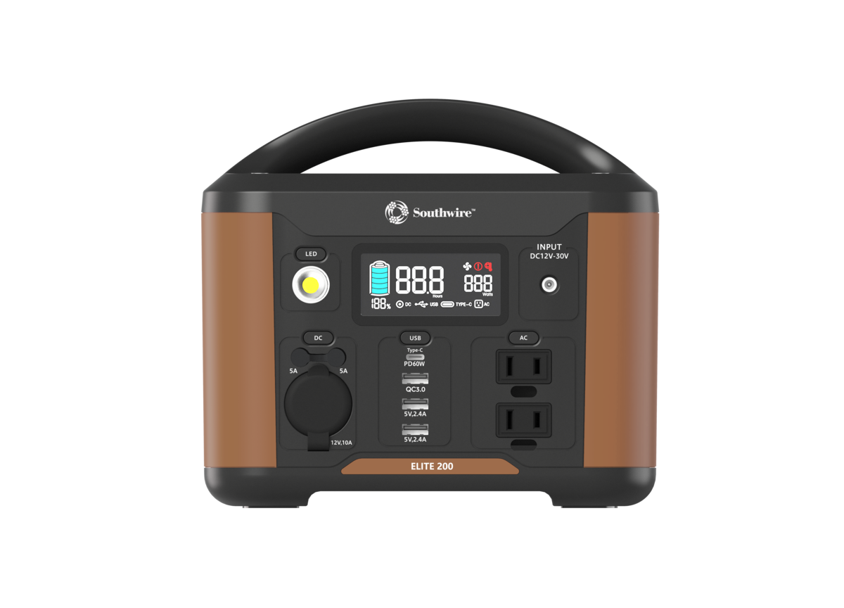 SOUTHWIRE ELITE 200 SERIES™ PORTABLE POWER STATION