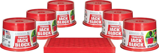 Andersen Hitches Trailer Jack Block 6-Pack