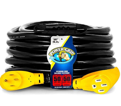 CAMCO 50' PowerGrip Heavy-Duty Outdoor 50-Amp Extension Cord