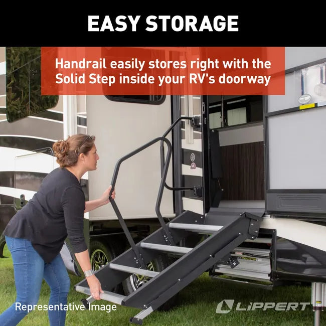 Lippert Solid Step® Entry Assist Handrail for RV Steps – Trailside RV