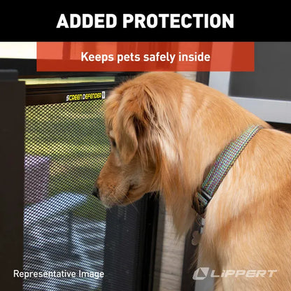Lippert Screen Defender RV Entry Door Screen Protector