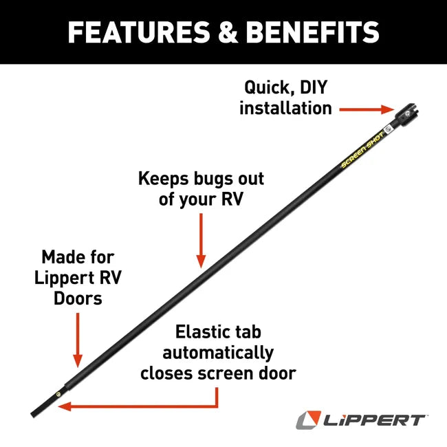 Lippert Screen Shot® Automatic RV Screen Door Closer