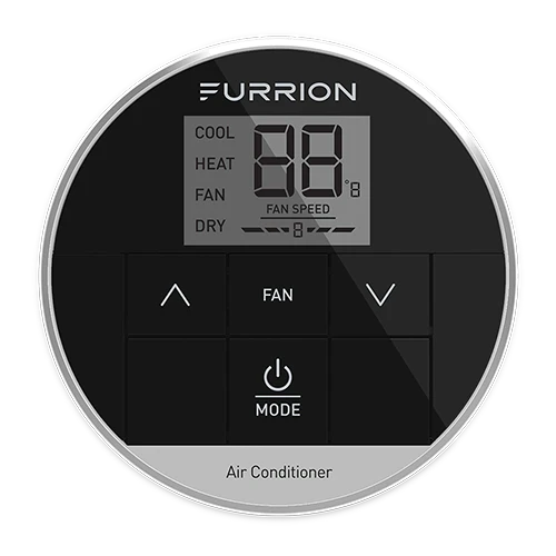 FURRION CHILL SINGLE ZONE BASIC WALL THERMOSTAT - BLACK