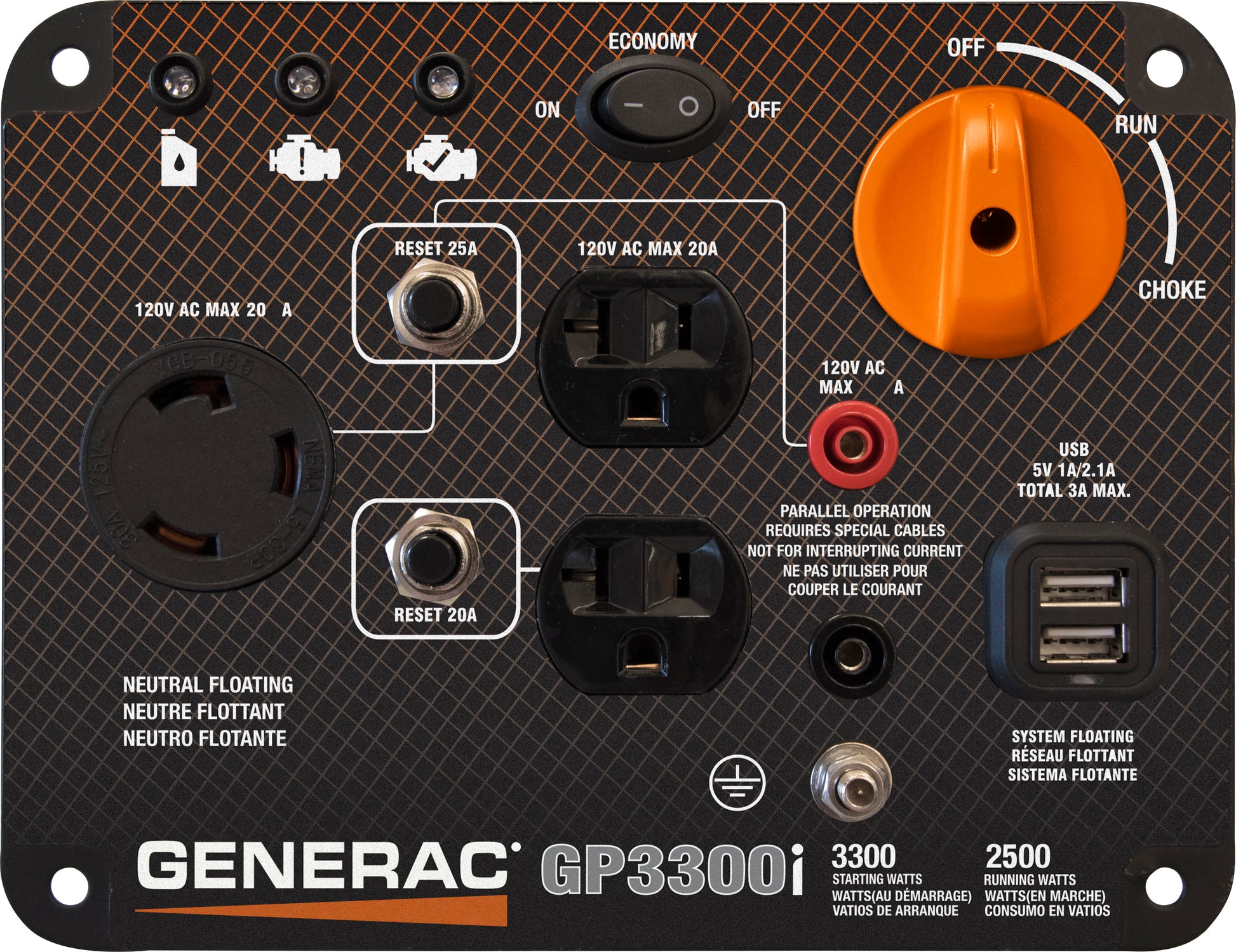 GENERAC GP3300I PORTABLE INVERTER GENERATOR – Trailside RV