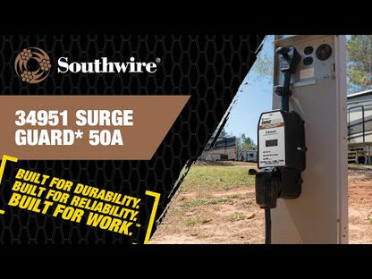 SOUTHWIRE 50 AMP PORTABLE SURGE PROTECTOR - FULL PROTECTION